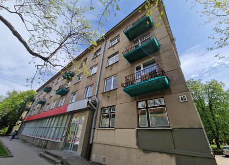 Parduodamas butas Antakalnio g., Antakalnis, Vilniaus m., Vilniaus m. sav., 32.76 m² ploto 1 kambarys