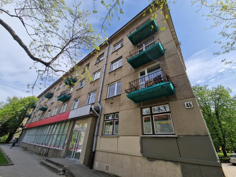 Parduodamas butas Antakalnio g., Antakalnis, Vilniaus m., Vilniaus m. sav., 32.76 m² ploto 1 kambarys 1