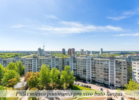 Parduodamas butas Viršuliškių g., Viršuliškės, Vilniaus m., Vilniaus m. sav., 33.38 m2 ploto, 1 kambariai