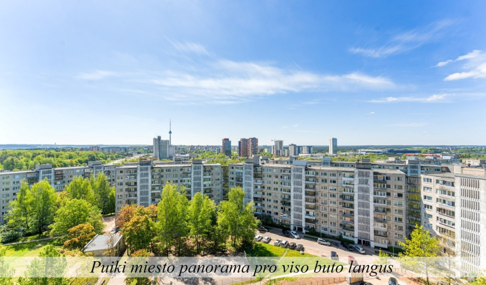 Parduodamas butas Viršuliškių g., Viršuliškės, Vilniaus m., Vilniaus m. sav., 33.38 m2 ploto, 1 kambariai 1
