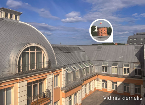 Parduodamas butas Gedimino pr., Senamiestis, Vilniaus m., Vilniaus m. sav., 57.06 m2 ploto, 3 kambariai