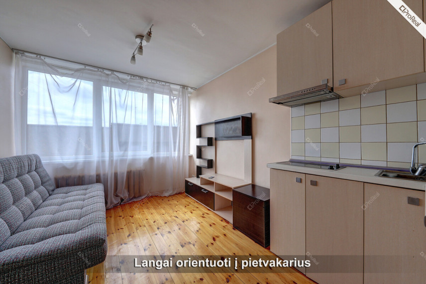 Parduodamas butas V. Pietario g., Naujamiestis, Vilniaus m., Vilniaus m. sav., 17 m2 ploto, 1 kambariai 1