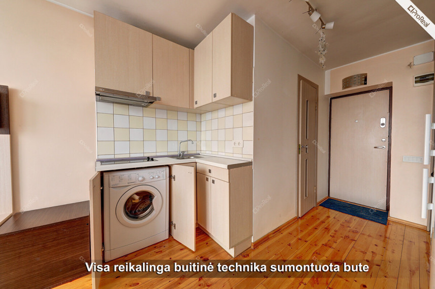 Parduodamas butas V. Pietario g., Naujamiestis, Vilniaus m., Vilniaus m. sav., 17 m2 ploto, 1 kambariai 2