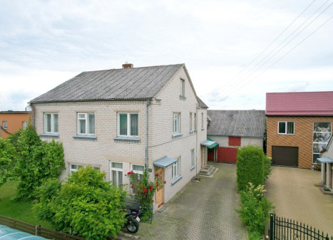 Parduodamas namas Žemaičių g., Gargždų m., Klaipėdos r. sav., 157.07 m2 ploto, 2 aukštai